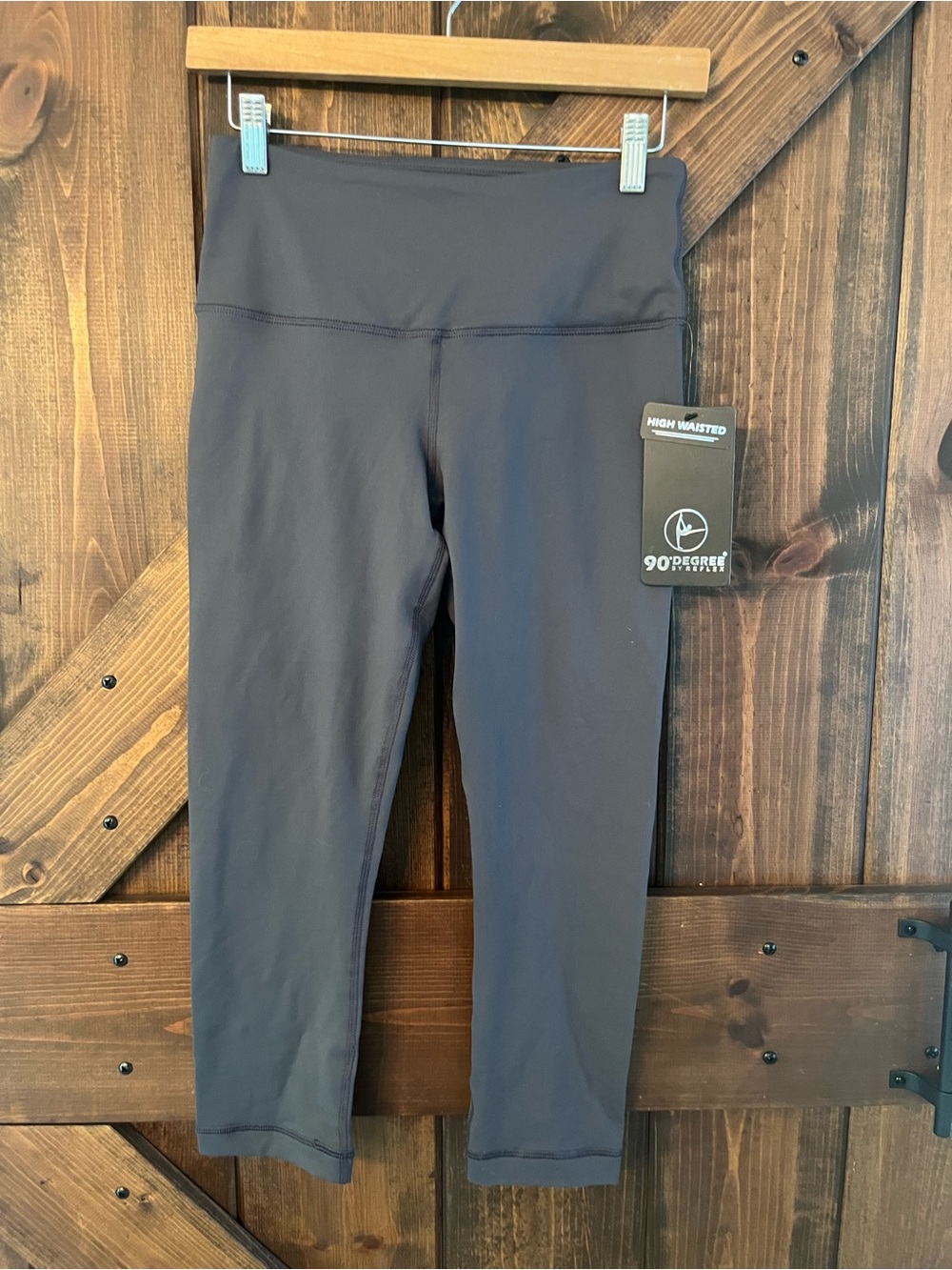 90 Degree By Reflex High-Waisted Leggings- Small- color “night violet” NEW W TAG